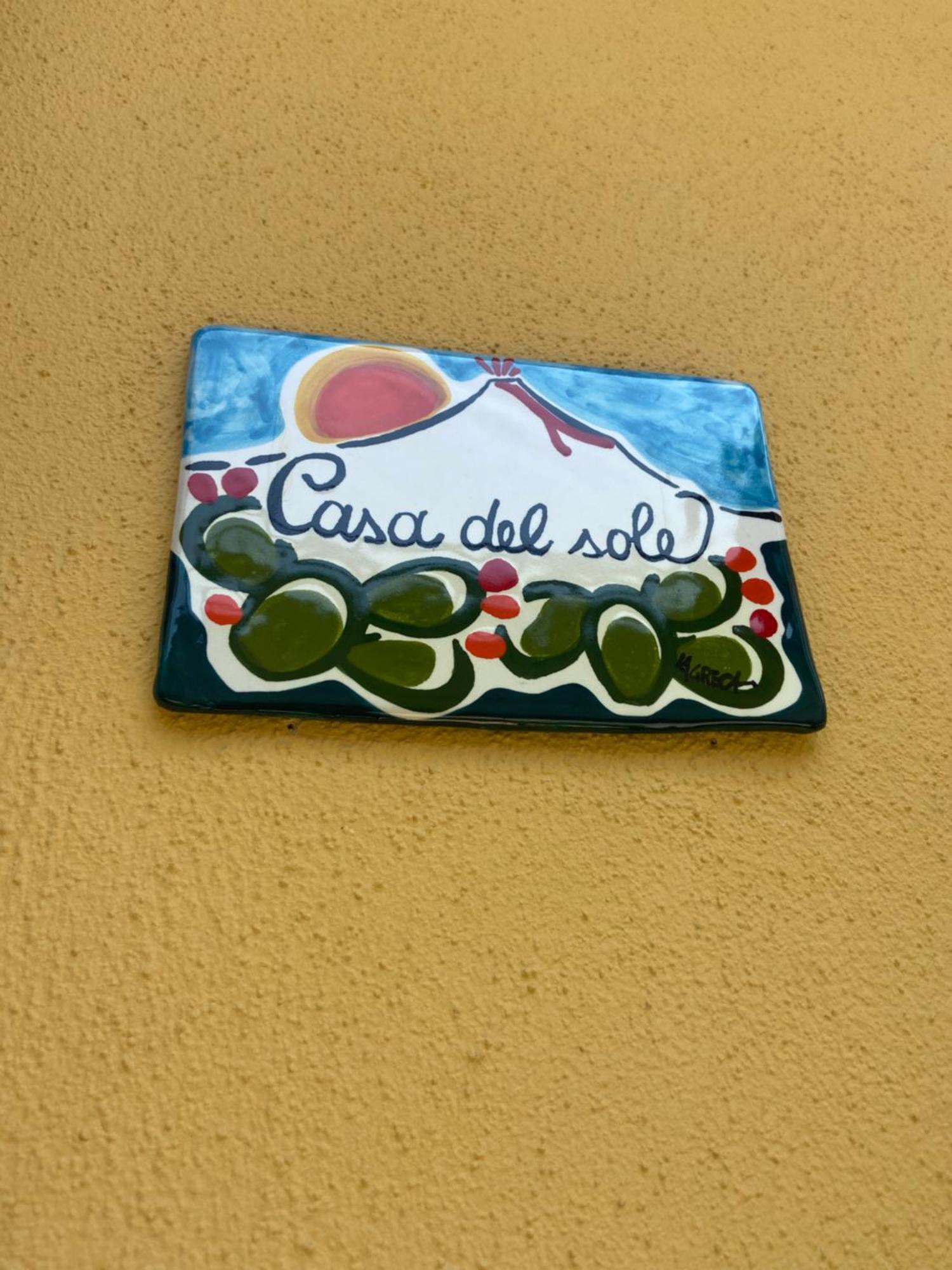 Willa La Casa Del Sole Katania Zewnętrze zdjęcie